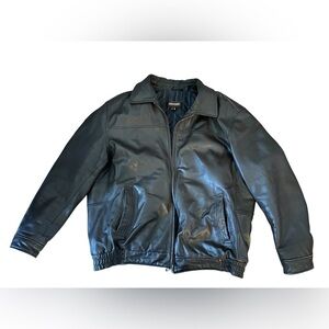 Danier Men's Dark Leather Jacket
